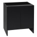 Melamine Cabinet BLACK - fits 48 x 24