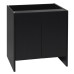 Melamine Cabinet BLACK - fits 24 x 18