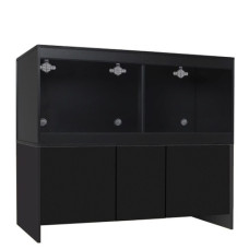 Melamine Cabinet BLACK - fits 72 x 24