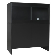 Melamine Cabinet BLACK - fits 36 x 18