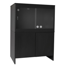 Melamine Cabinet BLACK - fits 36 x 24