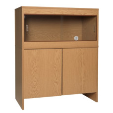 Melamine Cabinet OAK - fits 36 x 18