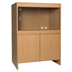 Melamine Cabinet OAK - fits  36 x 24