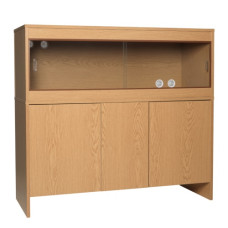 Melamine Cabinet OAK - fits 48 x 18