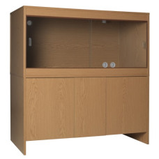 Melamine Cabinet OAK - fits 48 x 24