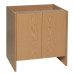 Melamine Cabinet OAK - fits 48 x 24